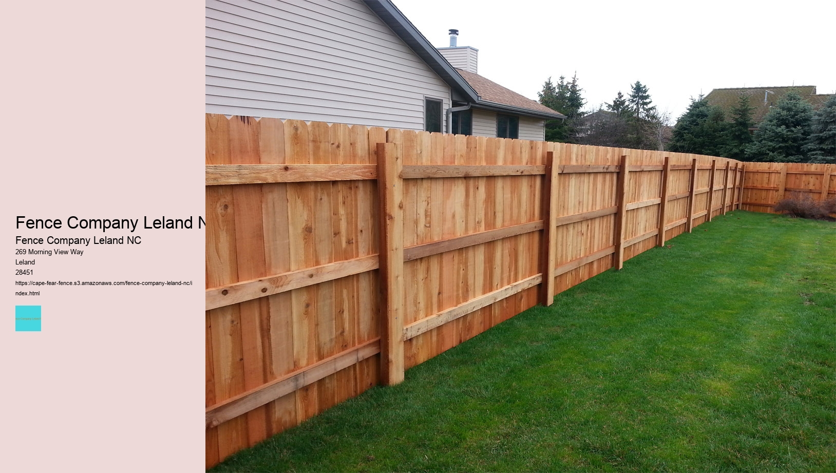 Fence Company Leland NC