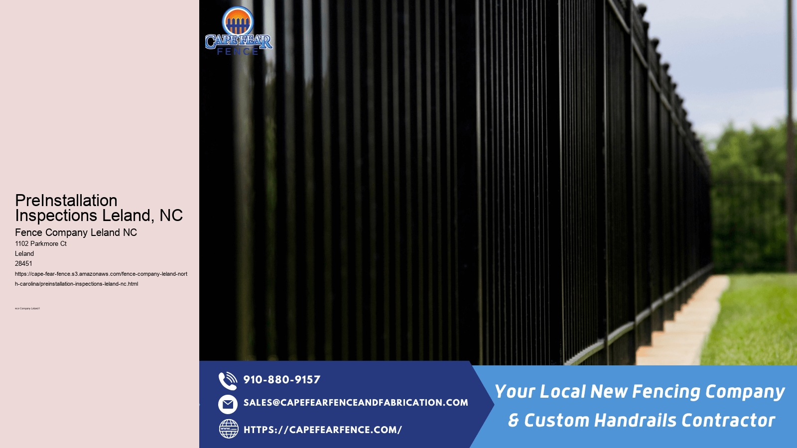 PreInstallation Inspections Leland, NC